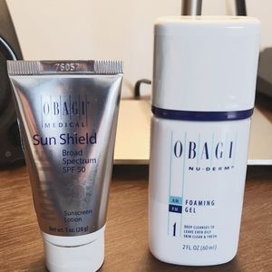Obagi Foaming Cleanser + Sunscreen